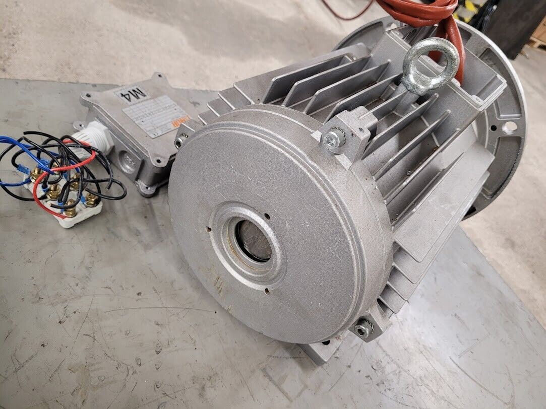 Elmor AC Continuous Duty Motor IP55  MT132MA4 7.5 Kw 10HP TH3-101A Adapter