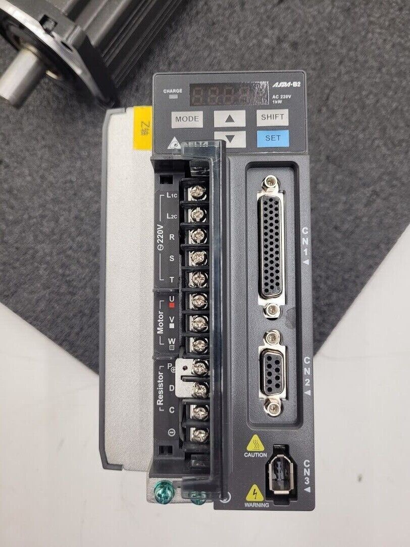 Delta Electronics AC Servo Motor 1KW ECMA-C21010SS w/ Servo Drive ASD-B2-1021-B