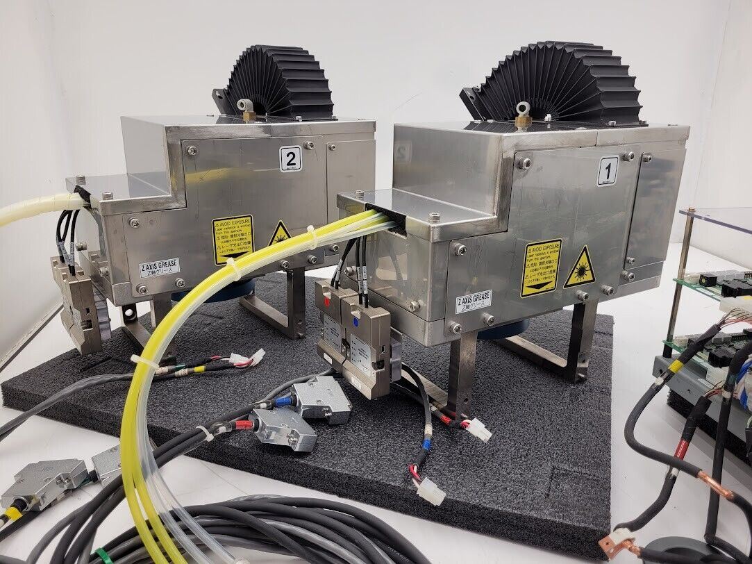 Hitachi Laser Dual Galvo 483931 Scan Head 1064nm w/ Controls Cables LC-2LA252E