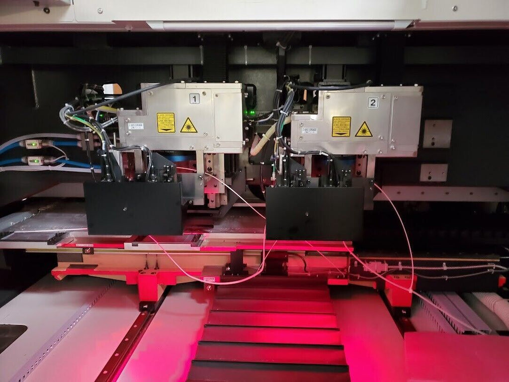 Hitachi Laser Dual Galvo 483931 Scan Head 1064nm w/ Controls Cables LC-2LA252E