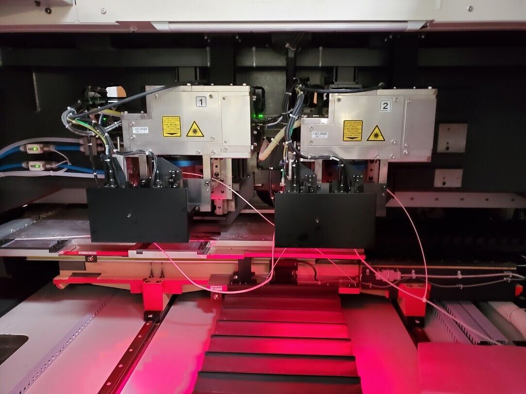 Hitachi Laser Dual Galvo 483931 Scan Head 1064nm w/ Controls Cables LC-2LA252E