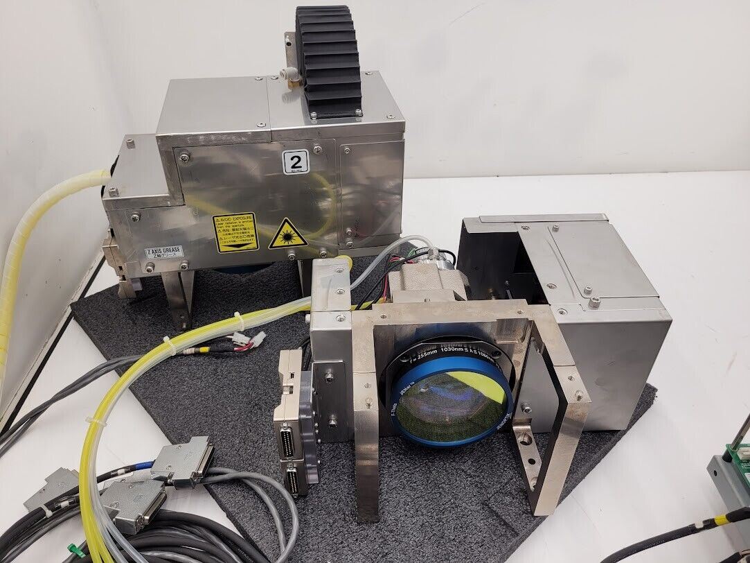 Hitachi Laser Dual Galvo 483931 Scan Head 1064nm w/ Controls Cables LC-2LA252E