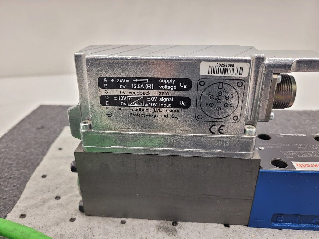 Rexroth Servo Proportional Hydraulic Valve 4WRPEH6C4B12L-20/G24K0/A1M 0811404611