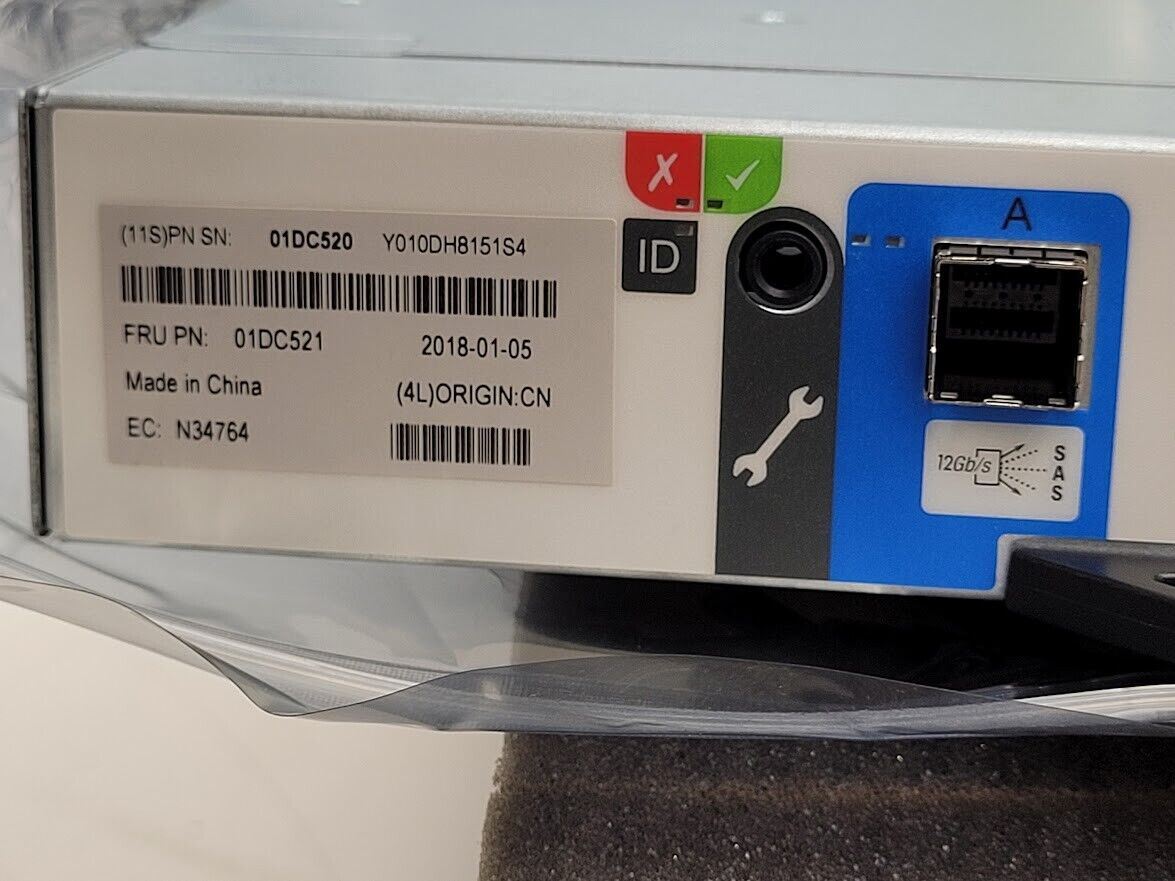 DotHill Dot Hill Lenovo Storage Adapter ESM 12G EBOD JBOD 2U12/24 12GSAS 01DC520