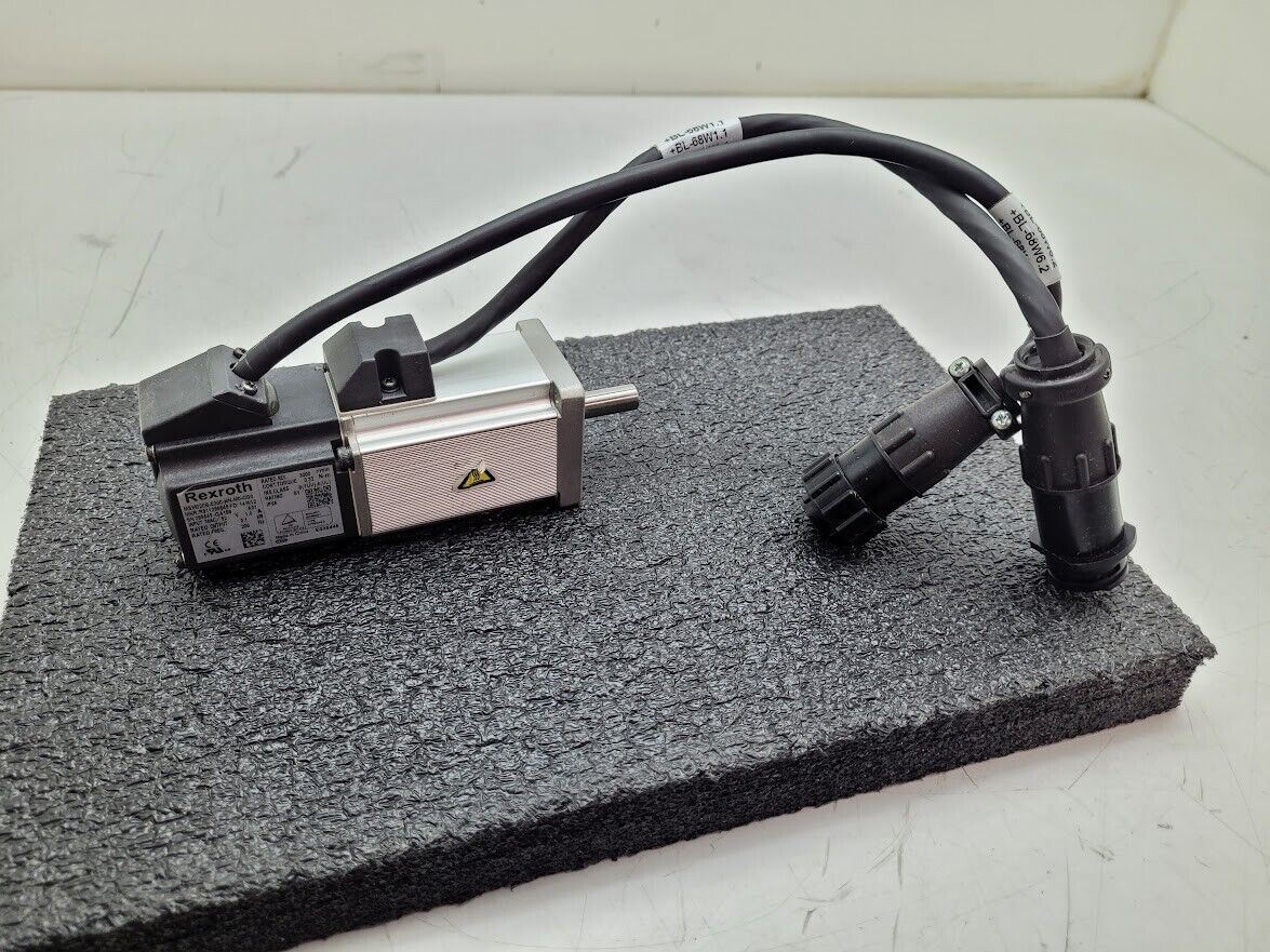 Bosch Rexroth MSM020B-0300-NN-M0-CG0 Servo Motor 92V 1A 0.1KW 200Hz IP65 3000RPM