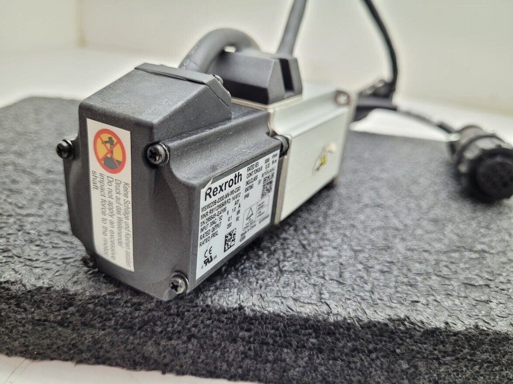 Bosch Rexroth MSM020B-0300-NN-M0-CG0 Servo Motor 92V 1A 0.1KW 200Hz IP65 3000RPM