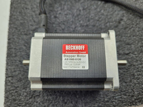 Beckhoff AS1050-0120 Stepper Motor 24/50VDC 1.8°/200 full steps 56 mm (NEMA23)