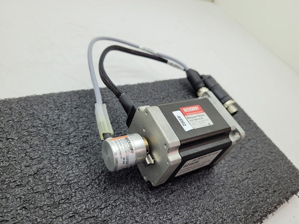 Beckhoff AS1050-0120 Stepper Motor 24/50VDC 1.8°/200 full steps w/ Encoder