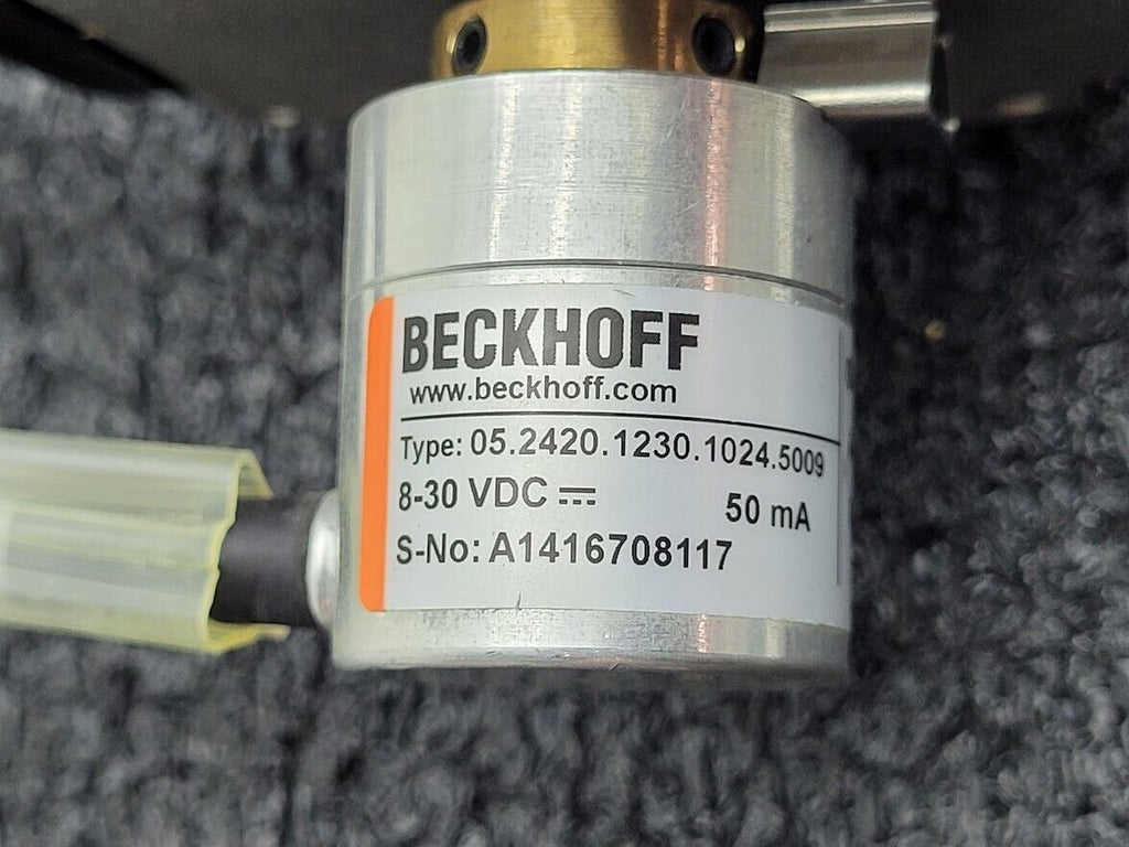Beckhoff AS1050-0120 Stepper Motor 24/50VDC 1.8°/200 full steps w/ Encoder