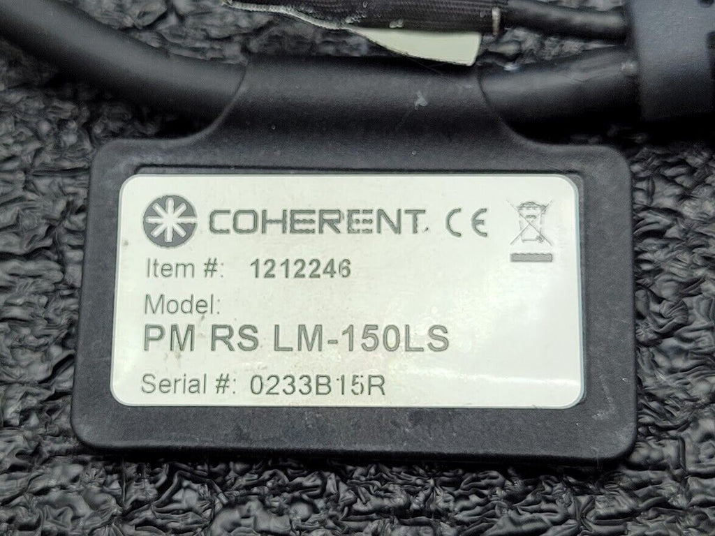 Hitachi Coherent Laser Power Meter PM RS LM-150LS 1212246 w/Power Board
