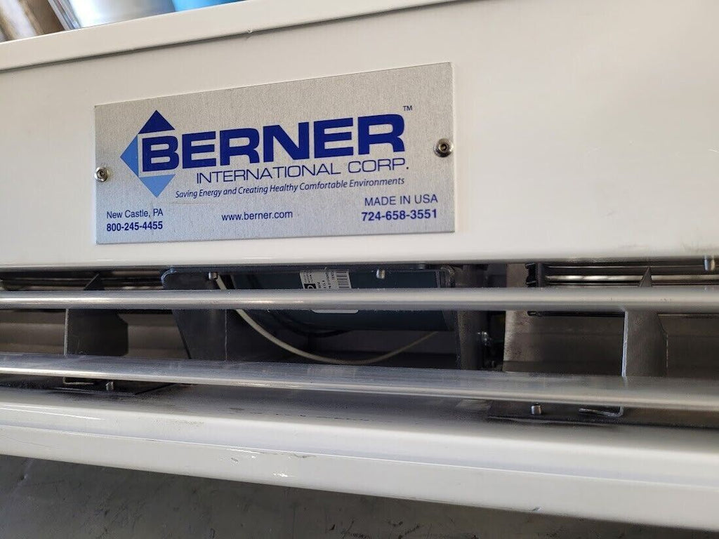BERNER EZN1048AA 48" Wide Low Profile Air Curtain 8" Deep 120VAC 3.4A 1/5HP