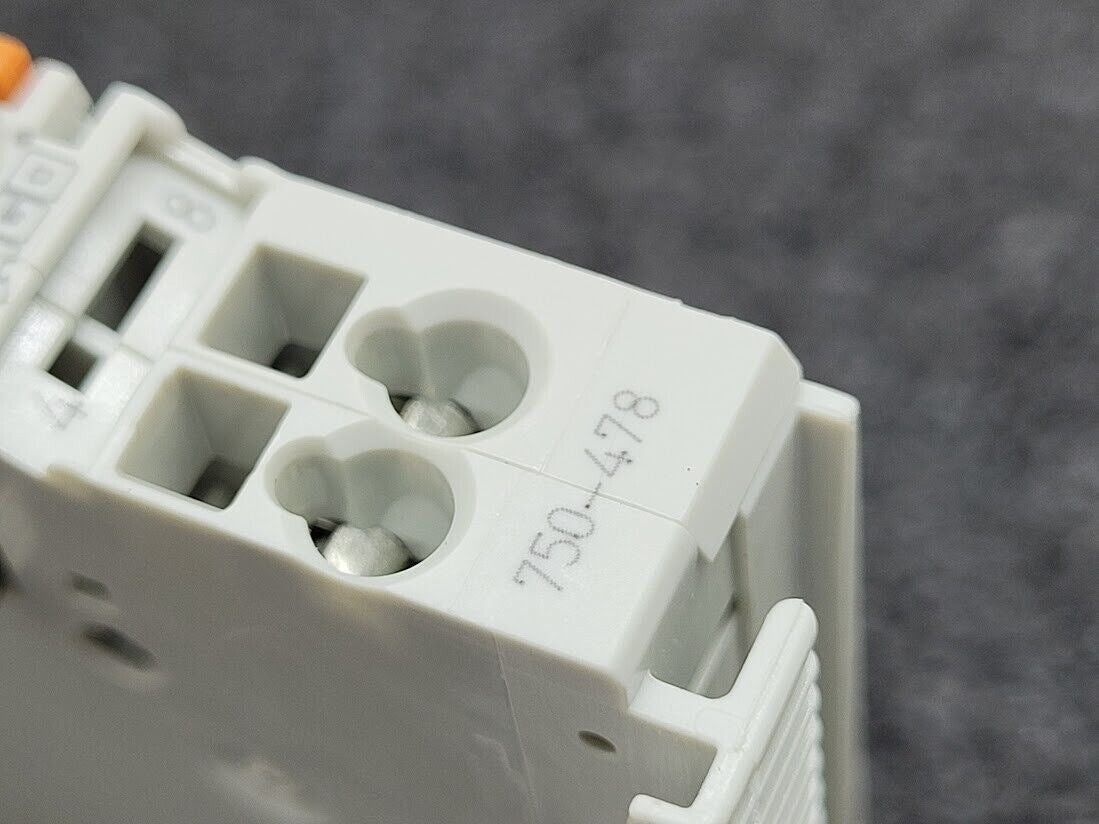 WAGO 750-478 2-Channel Analog Voltage Input 0-10 VDC Single-Ended 16 bit