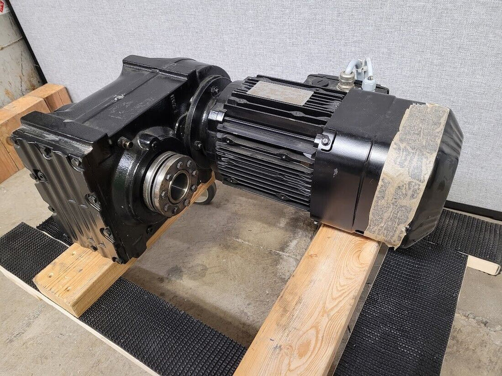 SEW Eurodrive 1.5kW Parallel Shaft Helical Gearmotor Hollow Shaft 1:50 Ratio