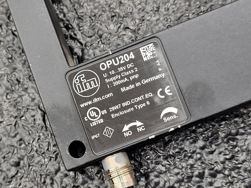 IFM Effector OPU-FCKG/IO-LINK/AS-OPU204 Photoelectric Fork Sensor  80mm Objects