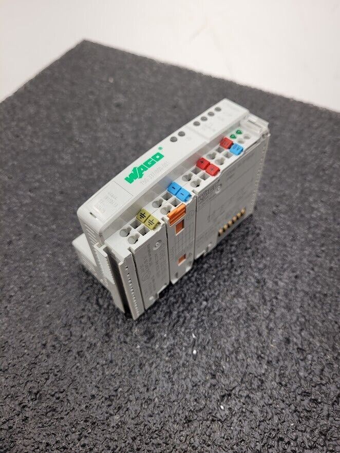 Wago 750-377 CANopen I/O System Fieldbus Coupler 24VDC DIN Rail 02-060615