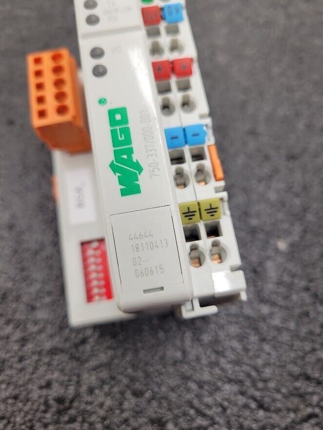 Wago 750-377 CANopen I/O System Fieldbus Coupler 24VDC DIN Rail 02-060615