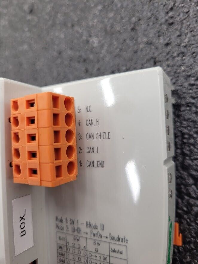 Wago 750-377 CANopen I/O System Fieldbus Coupler 24VDC DIN Rail 02-060615