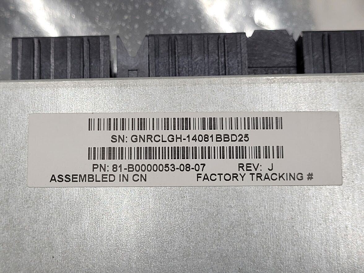 HP P2000 G3 10GbE iSCSI MSA Storage Array System Controller AW595B 582935-002