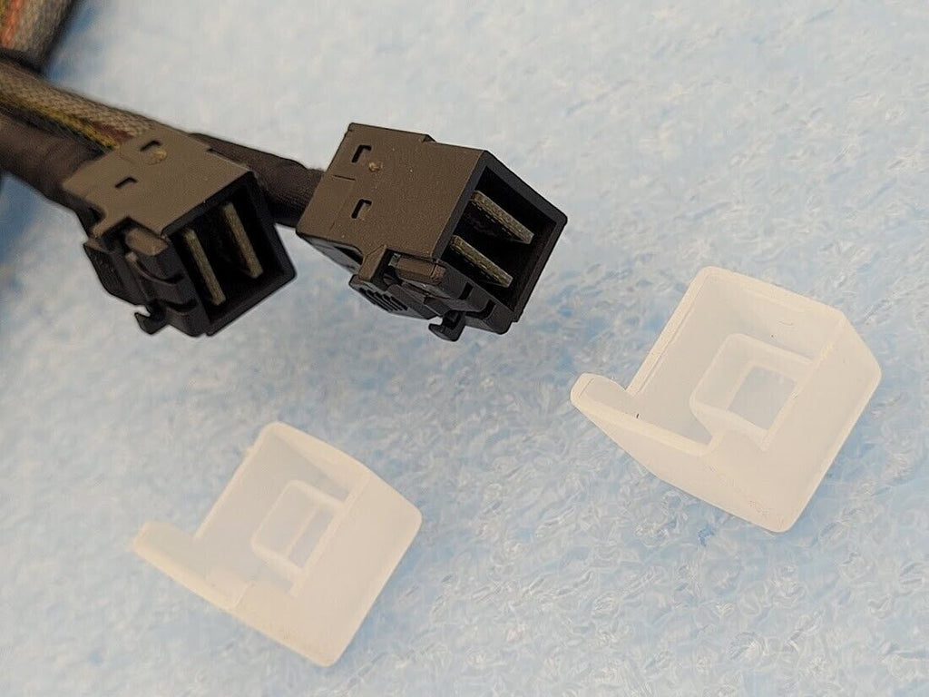 Pair of Amphenol Mini SAS SFF-8643 36p to SFF8643 36p Mini SAS HD Data Cable