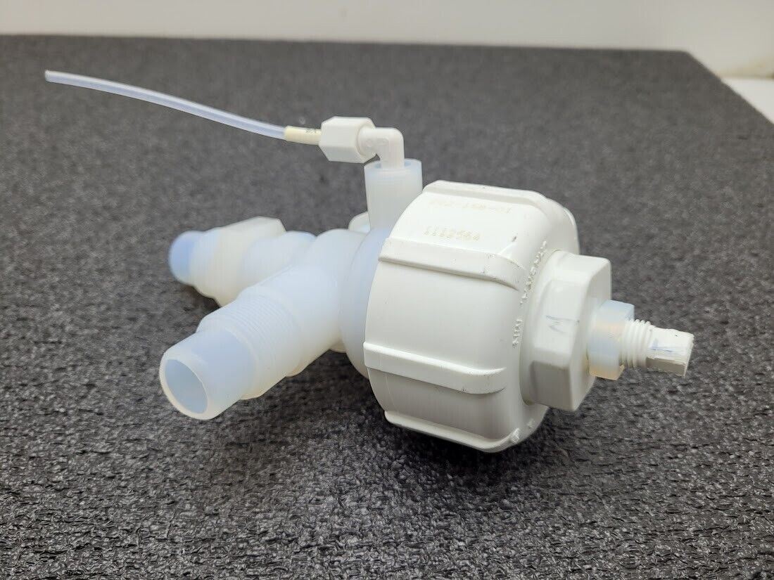 Fluoroware 202-158-01 3/4" 2-Way Adjustable Bypass Pneumatic Diaphragm Valve