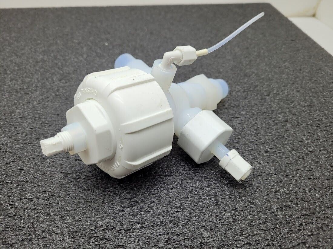 Fluoroware 202-158-01 3/4" 2-Way Adjustable Bypass Pneumatic Diaphragm Valve