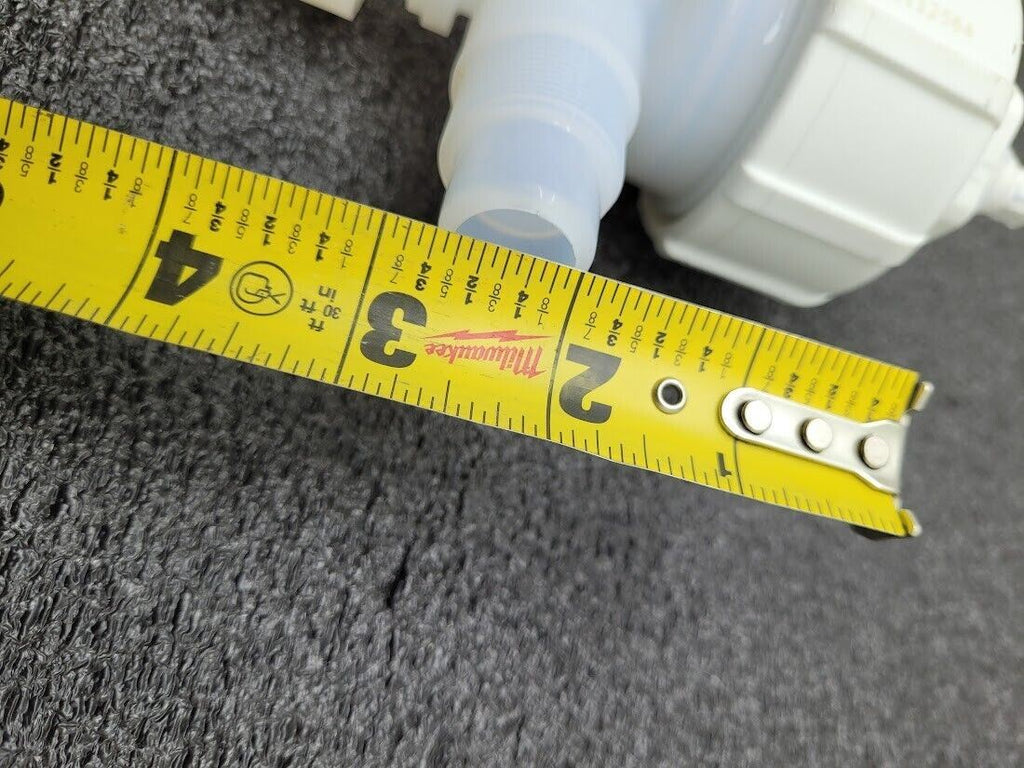 Fluoroware 202-158-01 3/4" 2-Way Adjustable Bypass Pneumatic Diaphragm Valve