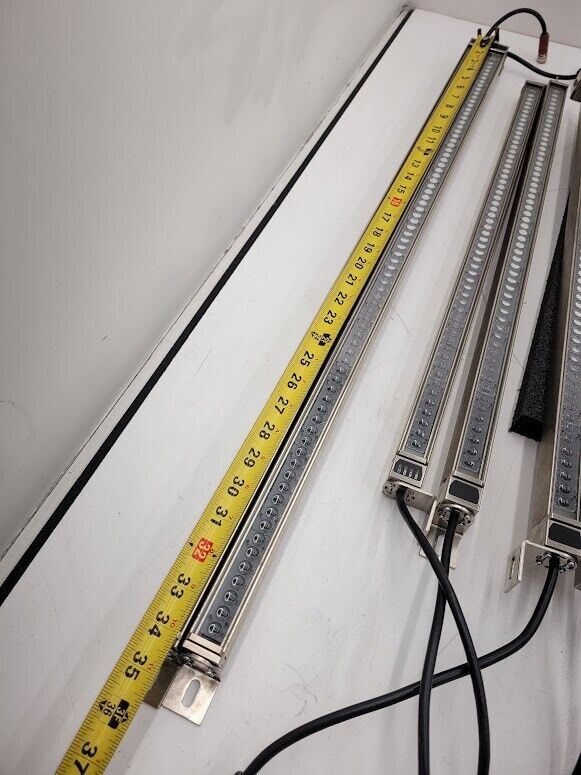 STI Light Curtain Set 2 Controllers 5 Curtain Pairs MC47-20 Series 34" 25" 17"
