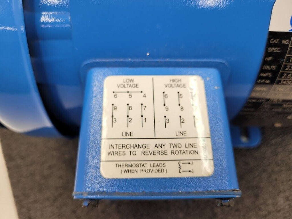 Penguin P-1CK PVDF 1HP Vertical Impeller Pump 83 g/min 52' head 3PH