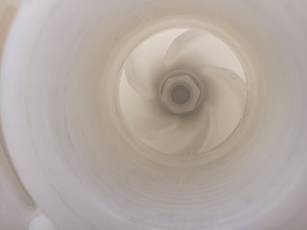 Penguin P-1CK PVDF 1HP Vertical Impeller Pump 83 g/min 52' head 3PH