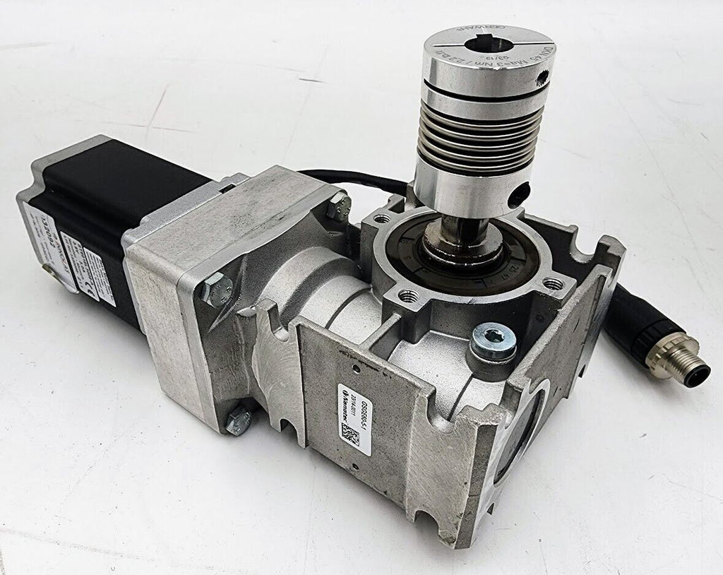 Nanotec Innolas GSGE60-5-1 Worm Gearbox w/ ST6018L3008-A Stepper Motor NEMA 24