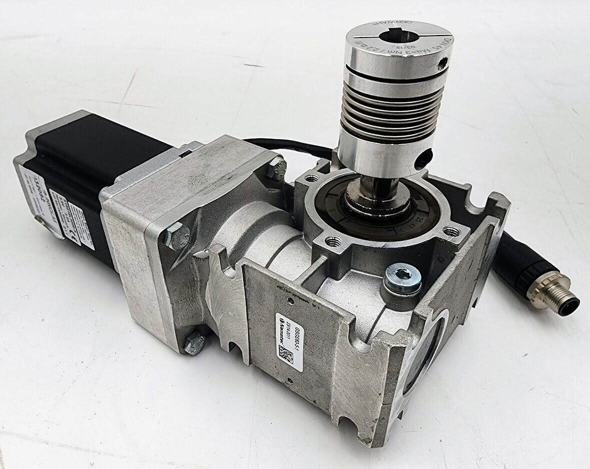 Nanotec Innolas GSGE60-5-1 Worm Gearbox w/ ST6018L3008-A Stepper Motor NEMA 24