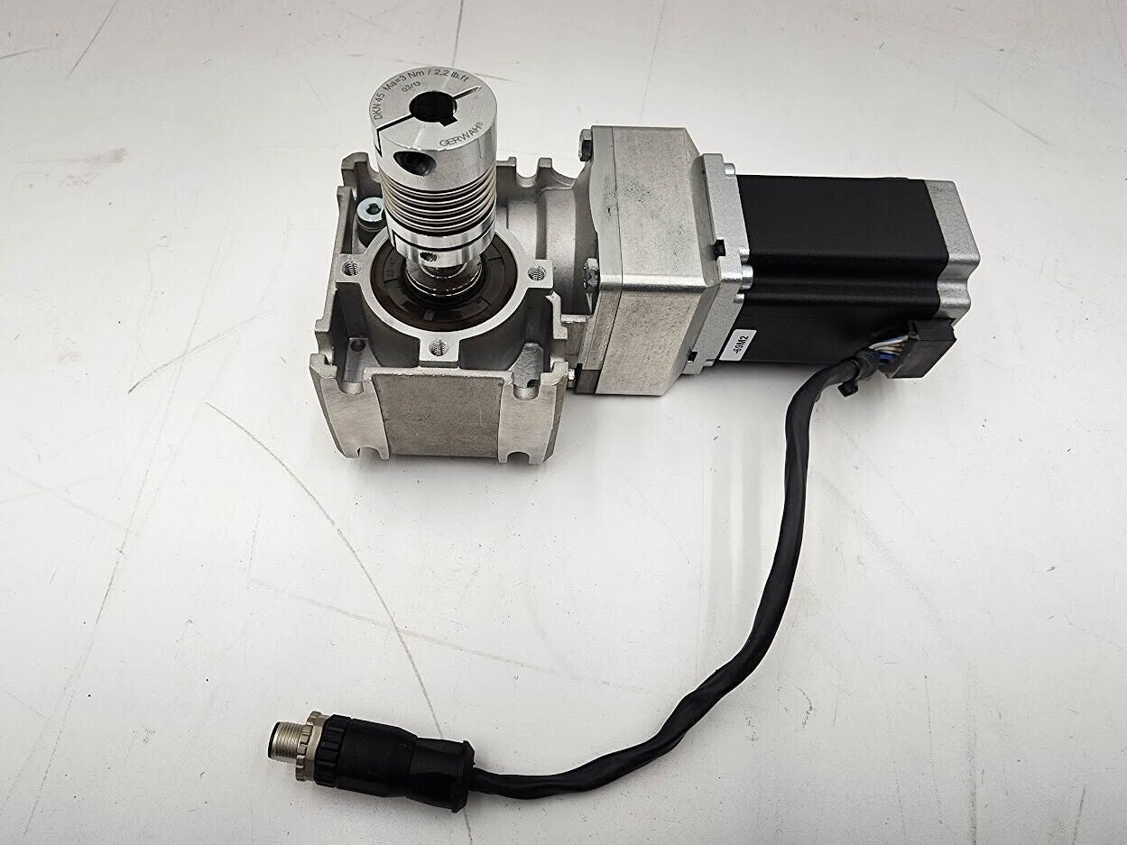Nanotec Innolas GSGE60-5-1 Worm Gearbox w/ ST6018L3008-A Stepper Motor NEMA 24