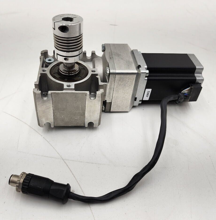 Nanotec Innolas GSGE60-5-1 Worm Gearbox w/ ST6018L3008-A Stepper Motor NEMA 24