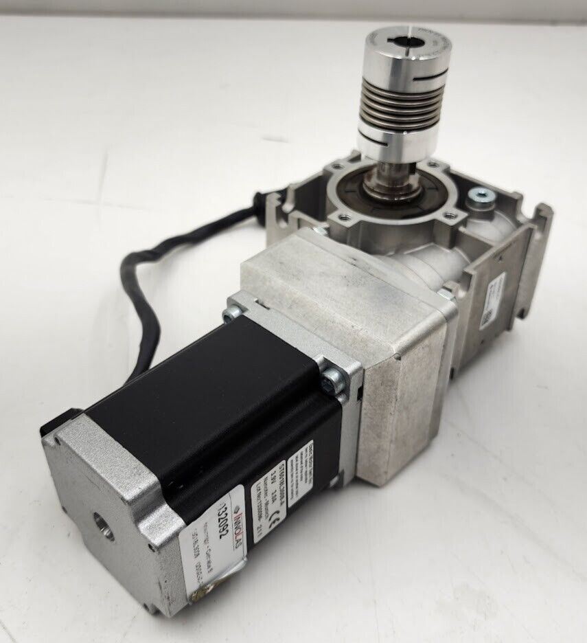 Nanotec Innolas GSGE60-5-1 Worm Gearbox w/ ST6018L3008-A Stepper Motor NEMA 24
