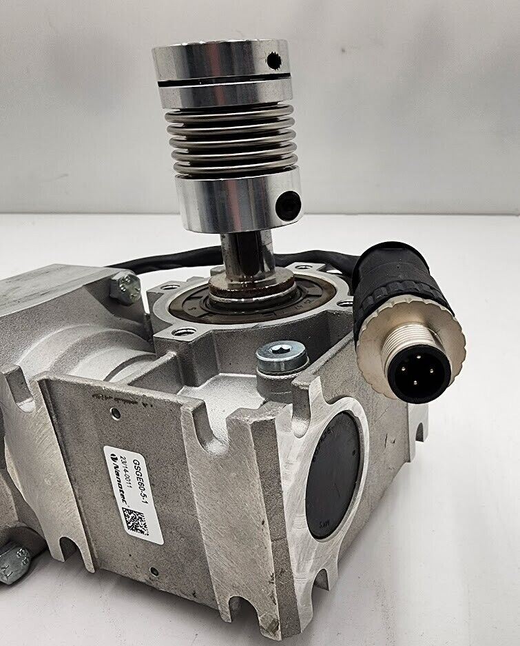 Nanotec Innolas GSGE60-5-1 Worm Gearbox w/ ST6018L3008-A Stepper Motor NEMA 24