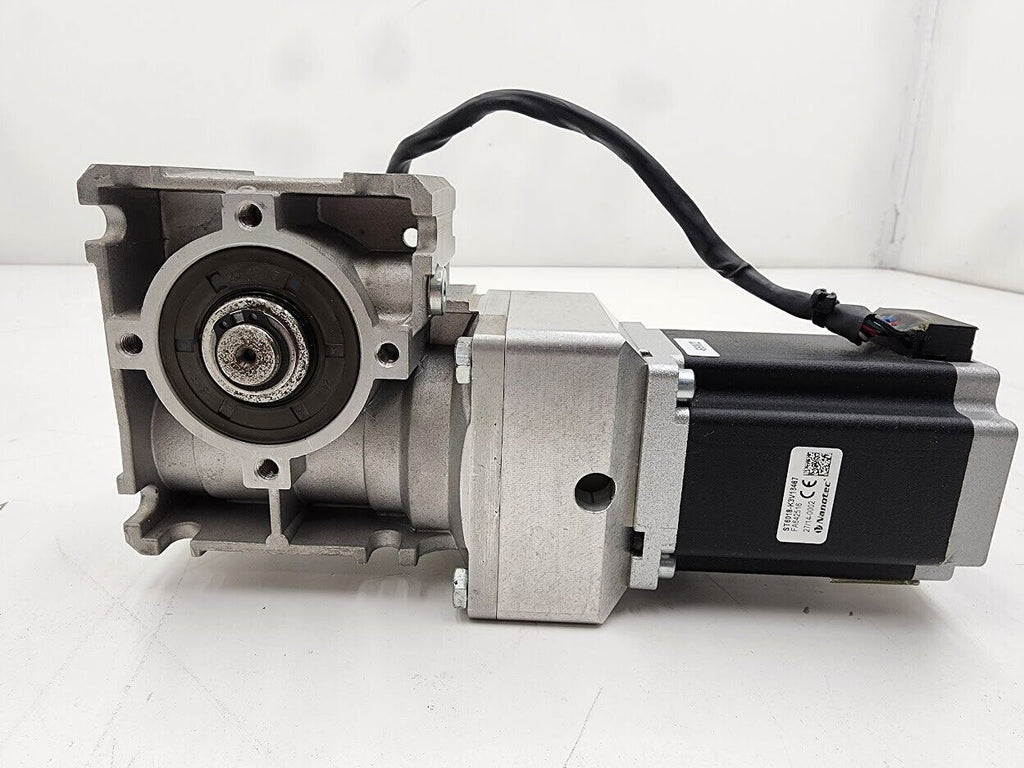 Nanotec Innolas GSGE60-5-1 Worm Gearbox w/ ST6018L3008-A Stepper Motor NEMA 24