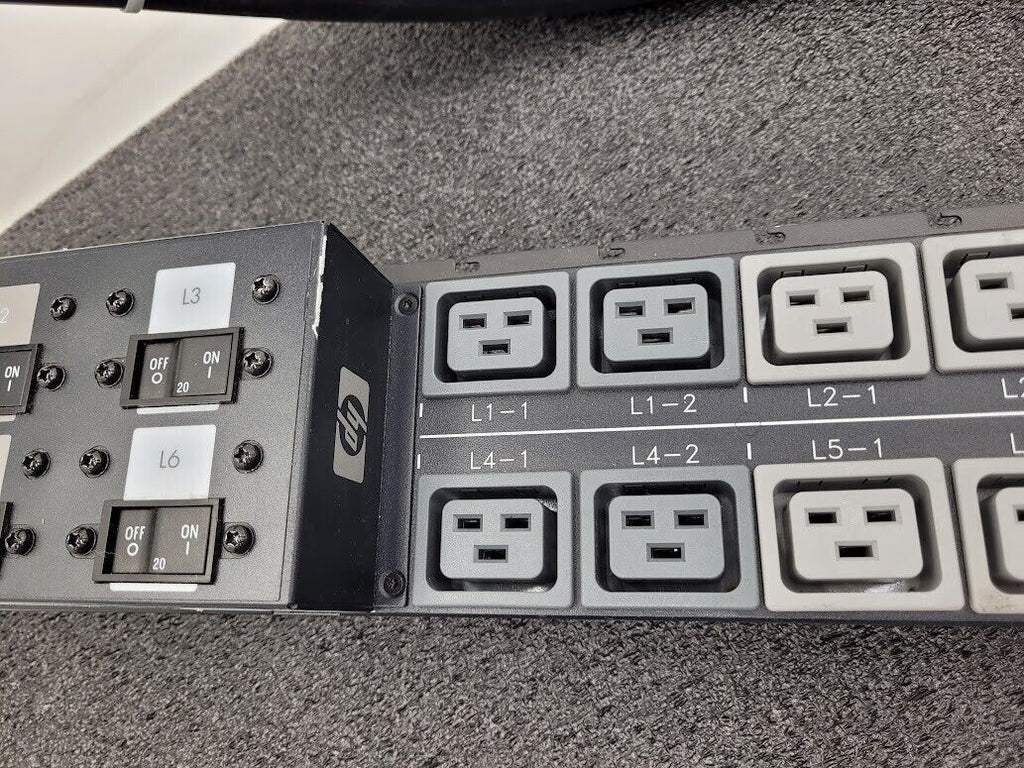 HP 398922-D71 Power Monitoring PDU S348 3PH 48A 395327-001 AF400A Monitor Module