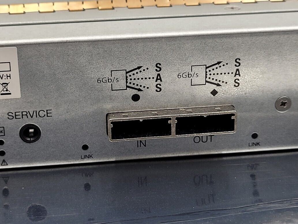 HP MSA 2040 717873-001 6GBps SAS Drive I/O Controller 81-00000081-00-01 Tested