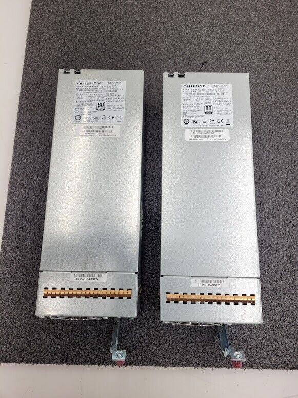 2x HP 814665-001 595W MSA 20x0 Power Supply PSU 7001540-J000 81-00000104-00-01