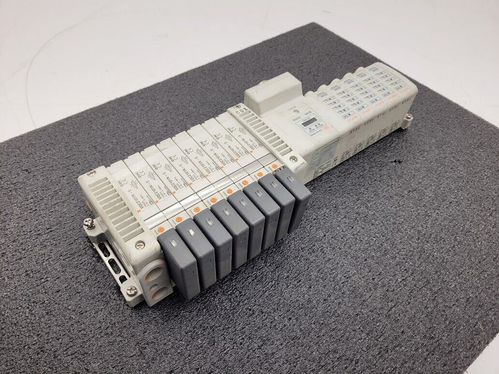 SMC Pneumatic Manifold 8 VQC2101N-5 Valves DeviceNet Control EX250-SDN1-X122