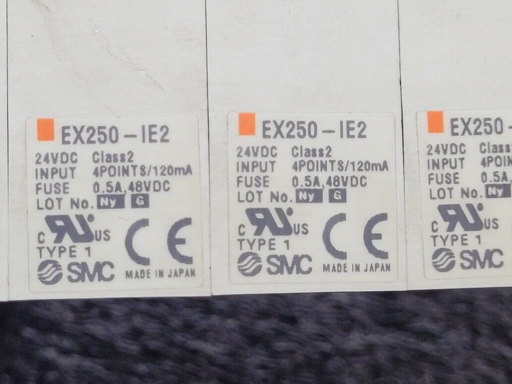 SMC Pneumatic Manifold 8 VQC2101N-5 Valves DeviceNet Control EX250-SDN1-X122