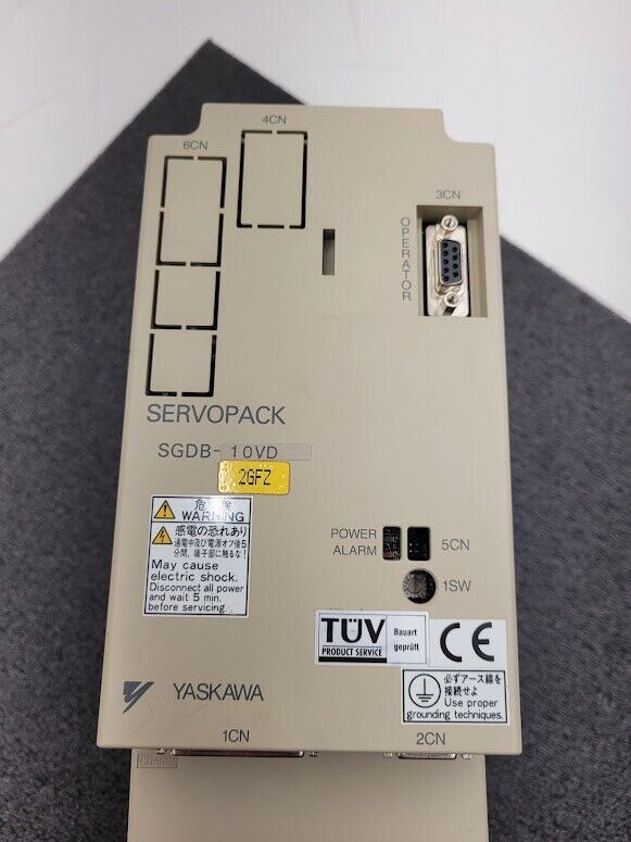 Yaskawa ServoPack Servo Motor Drive SGDB-10VD 1HP SCM Tech 80