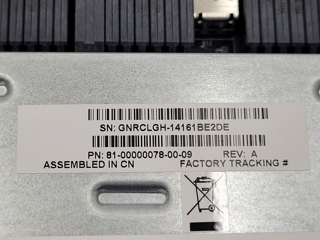 Dot Hill FRUTC05-01 12Gb SAS / FC Disk Array Controller Module 81-00000078-00-09