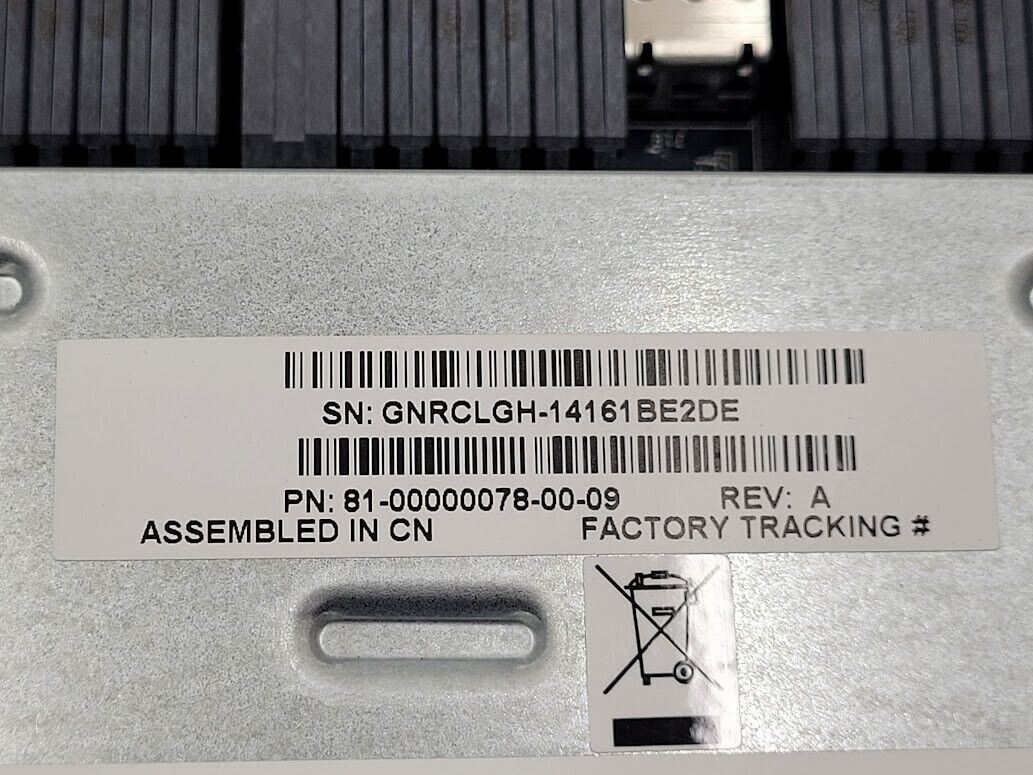 Dot Hill FRUTC05-01 12Gb SAS / FC Disk Array Controller Module 81-00000078-00-09