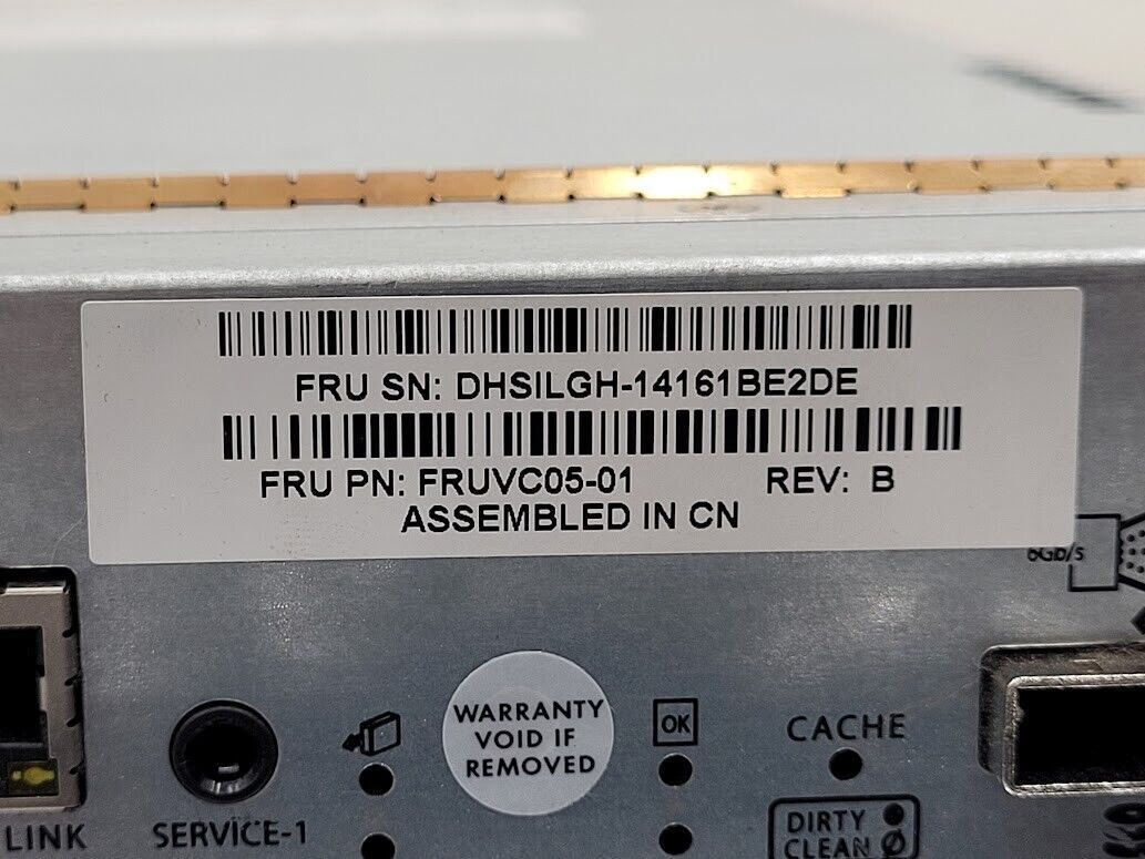 Dot Hill FRUTC05-01 12Gb SAS / FC Disk Array Controller Module 81-00000078-00-09