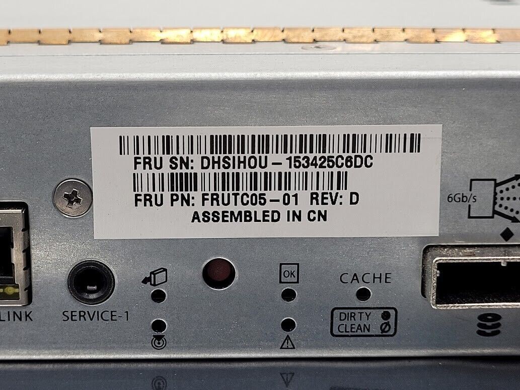 HP DotHill Storage Array Controller 2x FC 6Gb/s SAS 81-00000078-00-08