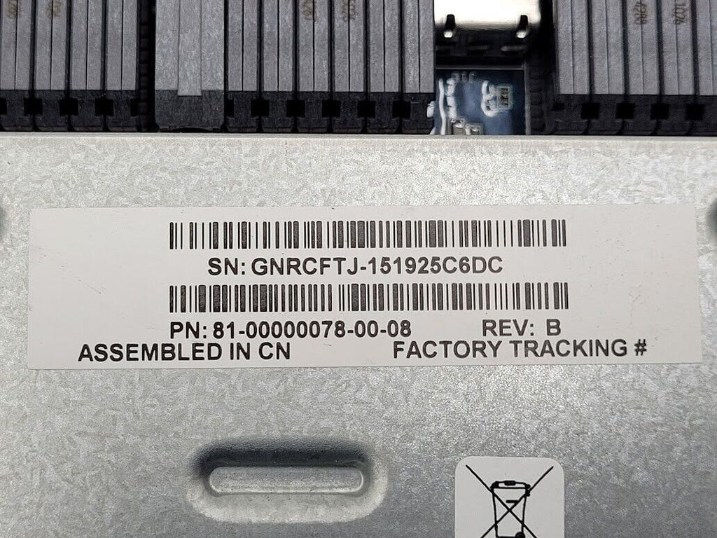 HP DotHill Storage Array Controller 2x FC 6Gb/s SAS 81-00000078-00-08