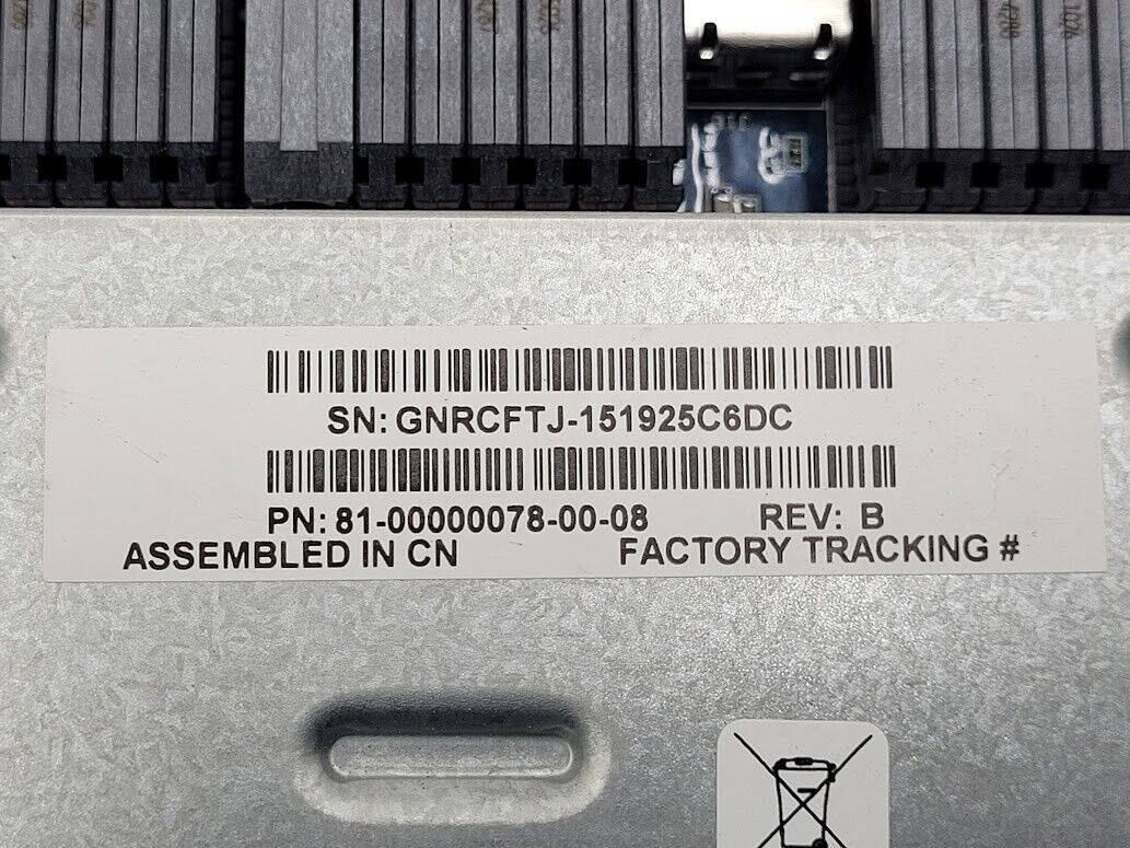 HP DotHill Storage Array Controller 2x FC 6Gb/s SAS 81-00000078-00-08