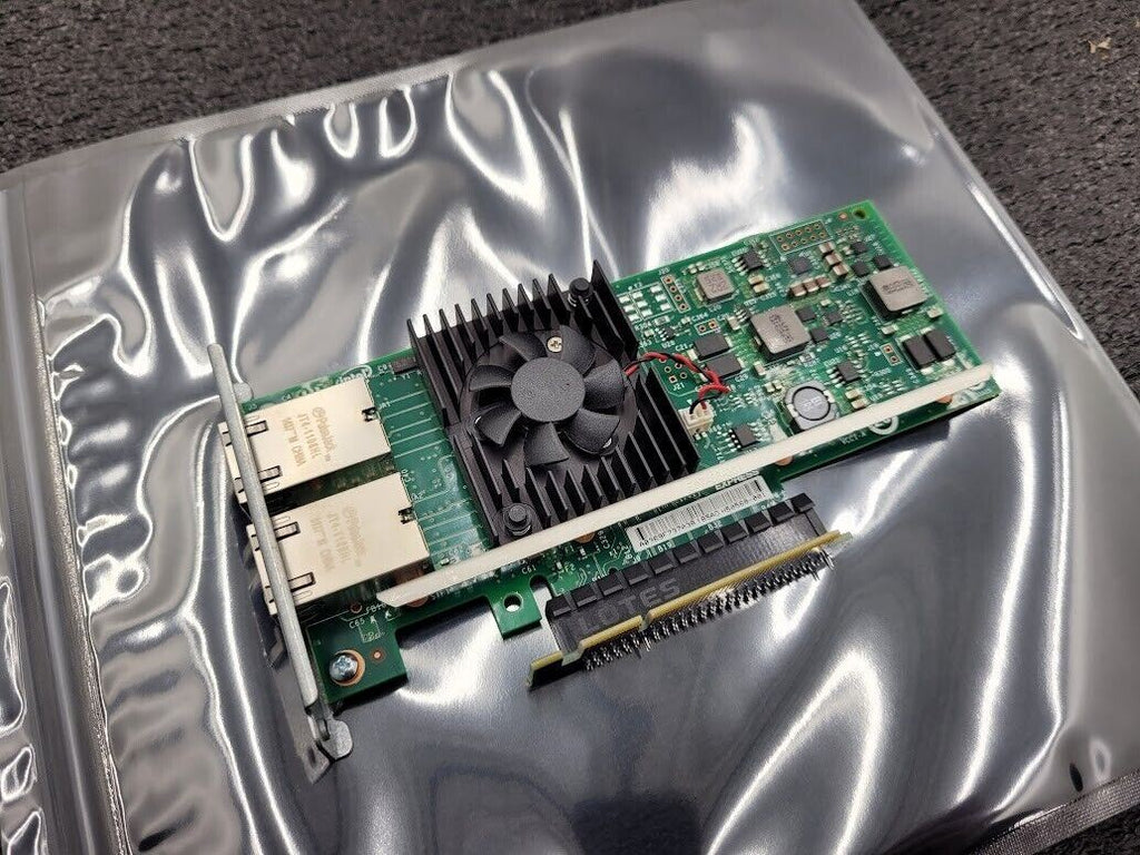 Intel Dell 0YC5T9 10GbE 2 Port Gigabit Ethernet Adapter PCI Custom Bracket