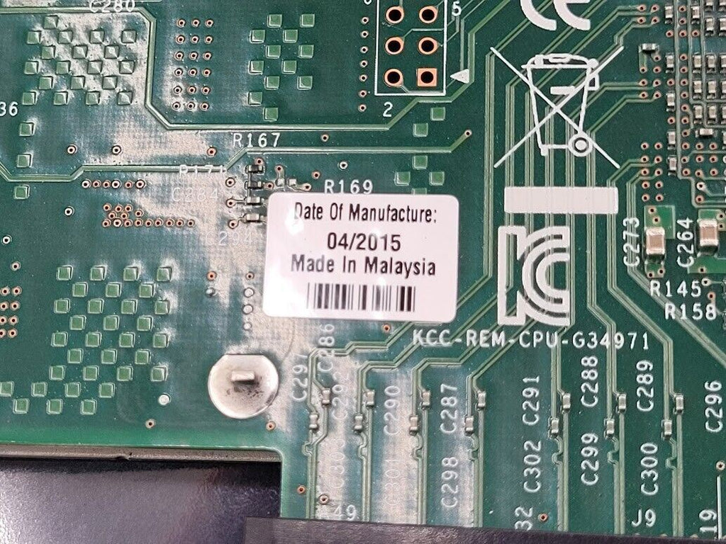 Intel Dell 0YC5T9 10GbE 2 Port Gigabit Ethernet Adapter PCI Custom Bracket